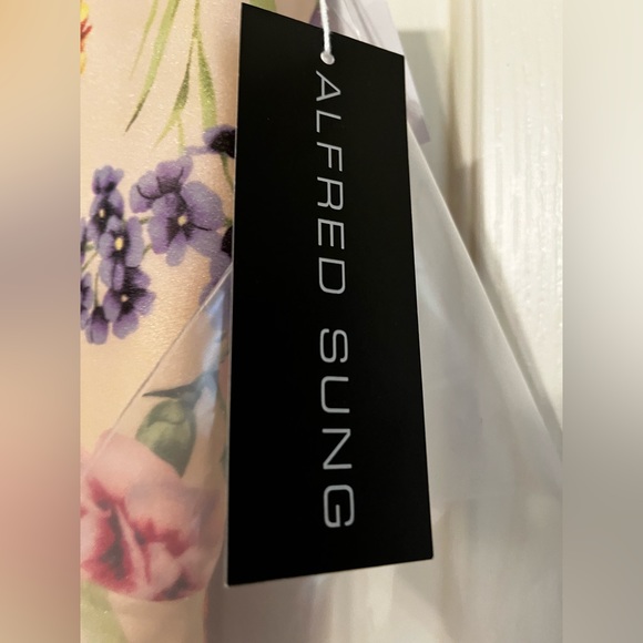 Alfred Sung Penelope Floral Dress - Picture 3 of 4